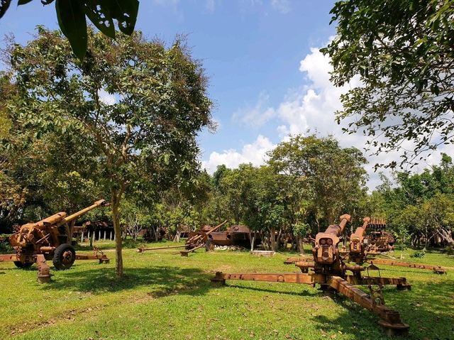 Time-Traveling at Siem Reap’s War Museum 🚀