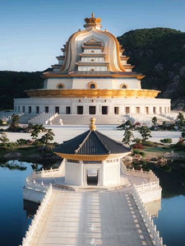 I can't believe I got to photograph a Buddhist world straight out of a novel!