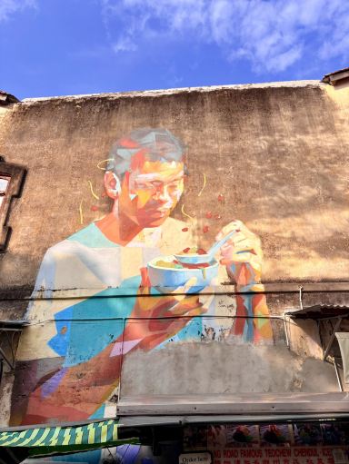 2026 Mural - Kids on bicycle by Ernest Zacharevic | ペナン島北東部