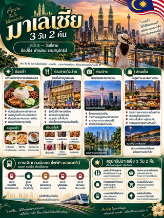 Malaysia 3 Hari 2 Malam: Paket Lengkap Landmark, Budaya, Kuliner, dan Belanja! 💚🇲🇾