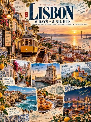 🇵🇹 里斯本六日遊：黃金街、辛特拉和大西洋海岸 ✨