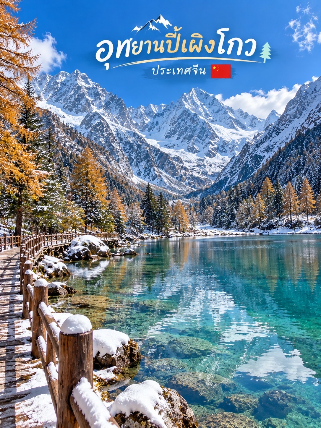 🏔️💙 Bipenggou National Park, China 🇨🇳🍁