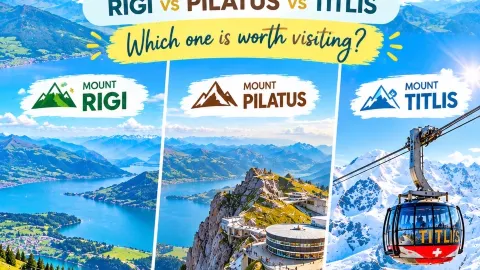 🇨🇭 Switzerland Showdown: Rigi vs Pilatus vs Titlis – Which Mountain Wins Your Heart? 🏔️✨ — traveler post in Zug