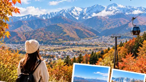 🇯🇵 Hakuba in Autumn | Golden Mountains & Peaceful Scenery 🍁🏔️ — traveler post in Hakuba