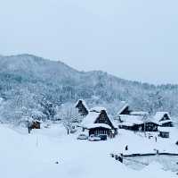 【岐阜県🇯🇵】一度は行ってみたい‼️冬の白川郷☺️