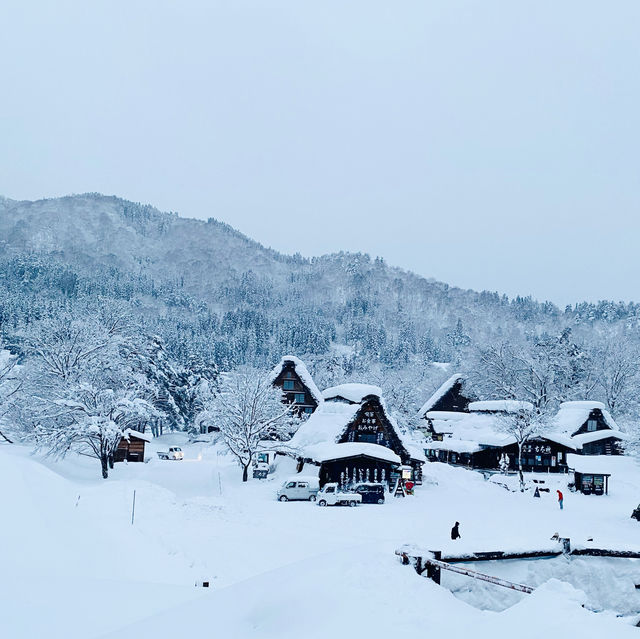 【岐阜県🇯🇵】一度は行ってみたい‼️冬の白川郷☺️