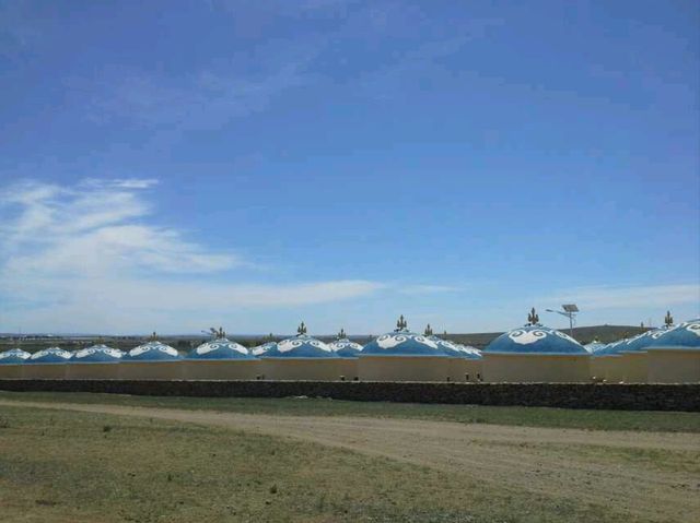 Mongolian Yurts in Xilamuren Grassland 🇨🇳