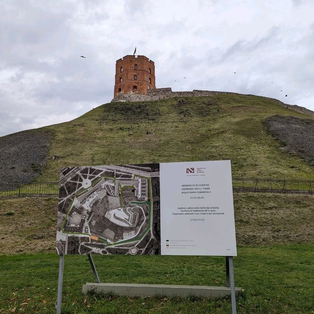 Gediminas tower in Vilnius 