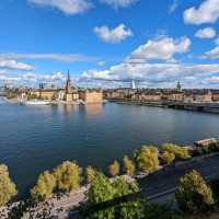 Monteliusvagen offers a scenic view of Stockholm 