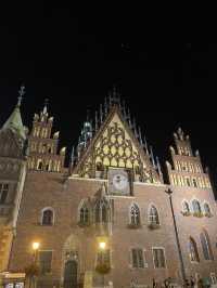 🇵🇱 Wroclaw Market Square by the night 🌃