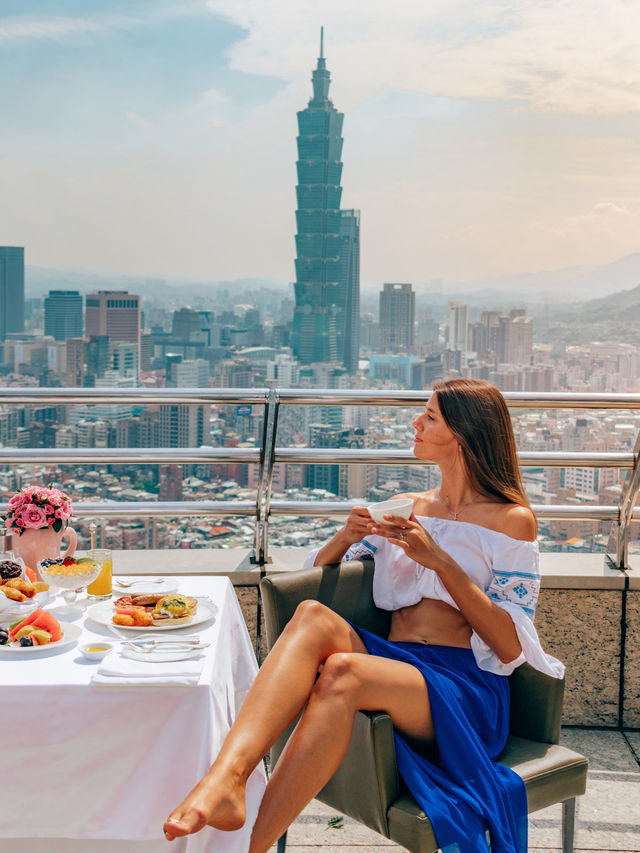 This hotel has the best view in Taipei 