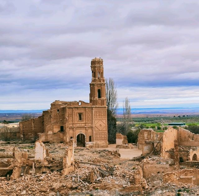 Belchite - ghost town of Spanish civil war 