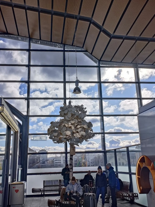 🇨🇭 瑞士巴塞爾轉運站（Basel SBB Station ）🚉