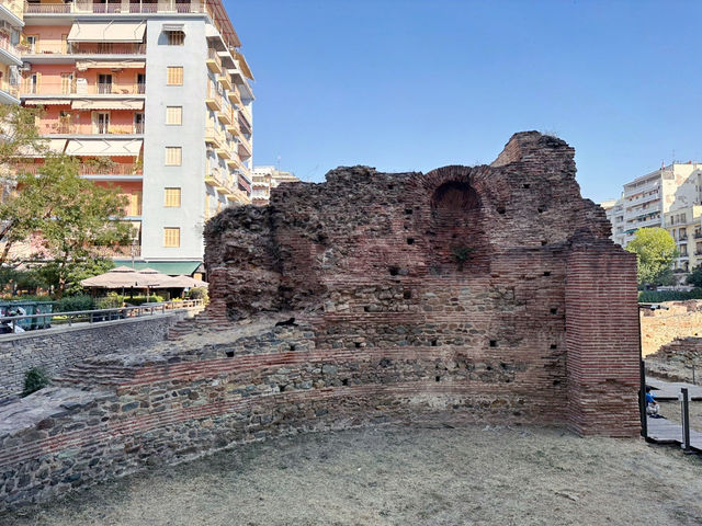 Ancient ruins in Thessaloniki