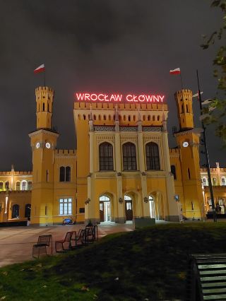 Winter time in Wroclaw