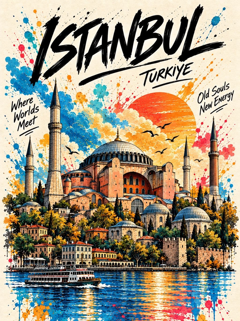 🇹🇷 Istanbul — Two Continents, One Timeless Love Story.” ❤