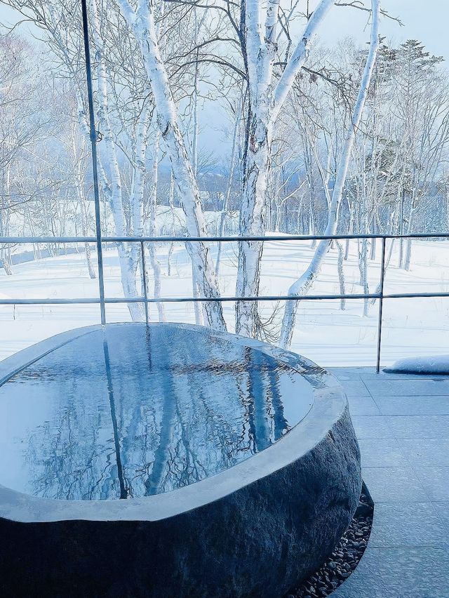 北海道溫泉旅館必二世谷坐忘林獨享雪景