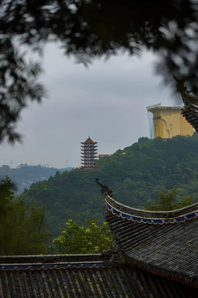 The mountain is not high, but it is famous for its ghosts