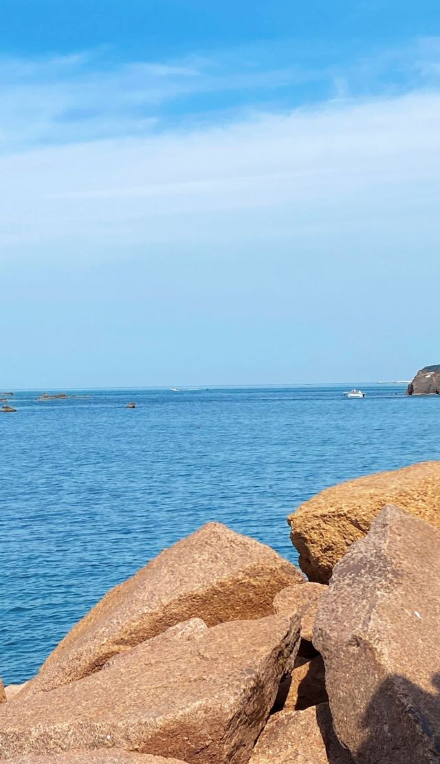 威海是一個靠近海邊，因而喜愛海洋的地方