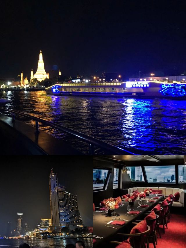 夜探曼谷湄南河，公主號帶你飛