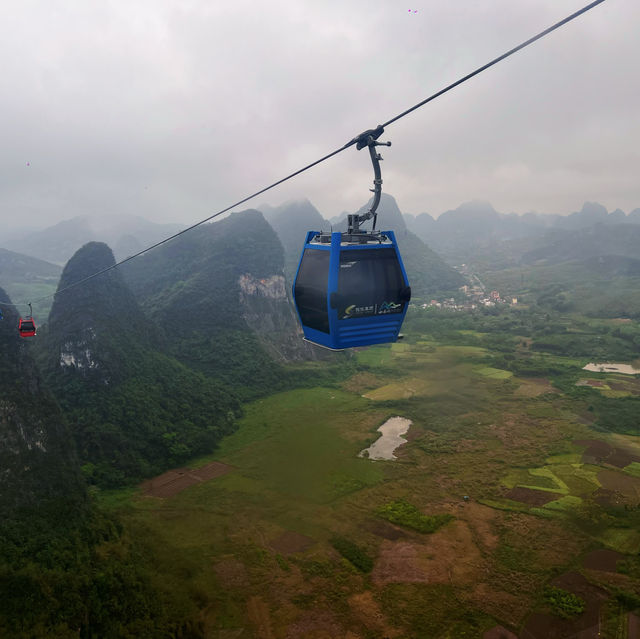 🌫️ Fog to Fairytale: Yangshuo Ruyi Peak ⛰️ 