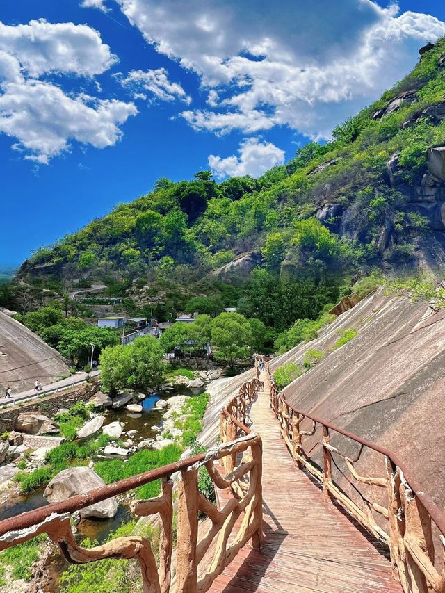 京郊玩水露營的免費綠色氧吧神堂峪風景區