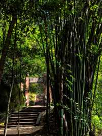 成都眉山｜青神中岩寺｜李白寫詩蘇東坡談愛的地方。