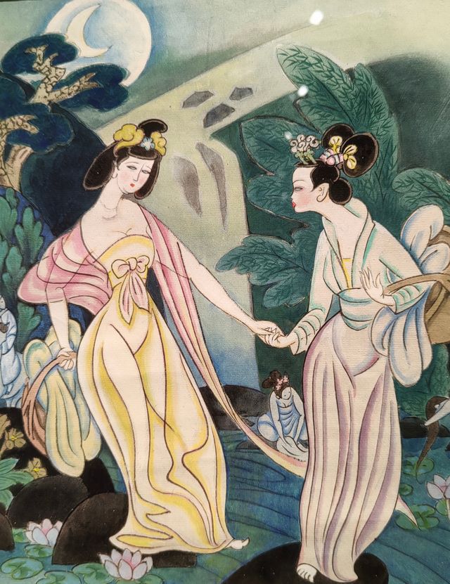 躺平式遛娃，來浙美欣賞浙派人物畫吧!