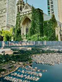 我願單開一帖，讚賞芝加哥建築的美色。