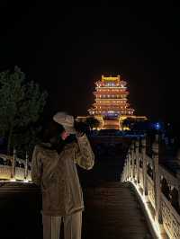 夜登鸛雀樓丨跟着黑神話悟空看古建。