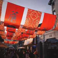 一人去旅行｜到處都是人，沙坪壩區磁器口古鎮太有年味兒了，很熱鬧