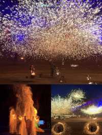 開封打鐵花表演正到爆呀