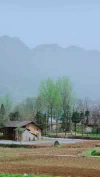沙塵暴那天    我躲進了豐都夾壁山
