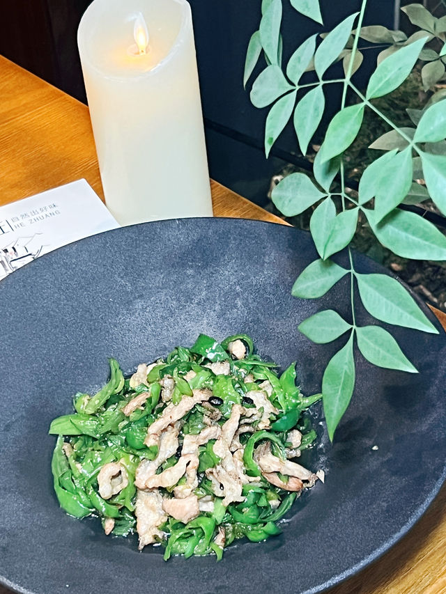 園林式湘菜館！！這是世外桃源吧…