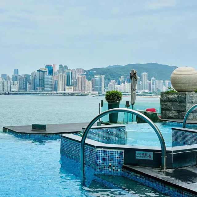 🔥香港麗晶酒店住後感！維港景天花板+米芝蓮餐廳