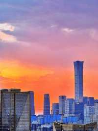 北京晚霞暴擊指南 稱霸朋友圈嘅上帝視角與暗黑機位