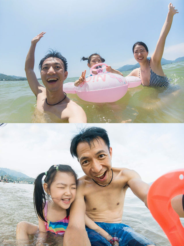 推門就係海！大鵬親子民宿天花板，細路浸喺海度唔想返屋企！
