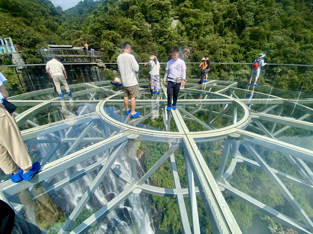 🐉穿越古龍峽✨ 雲天玻霸凌空漫步玻璃棧道 