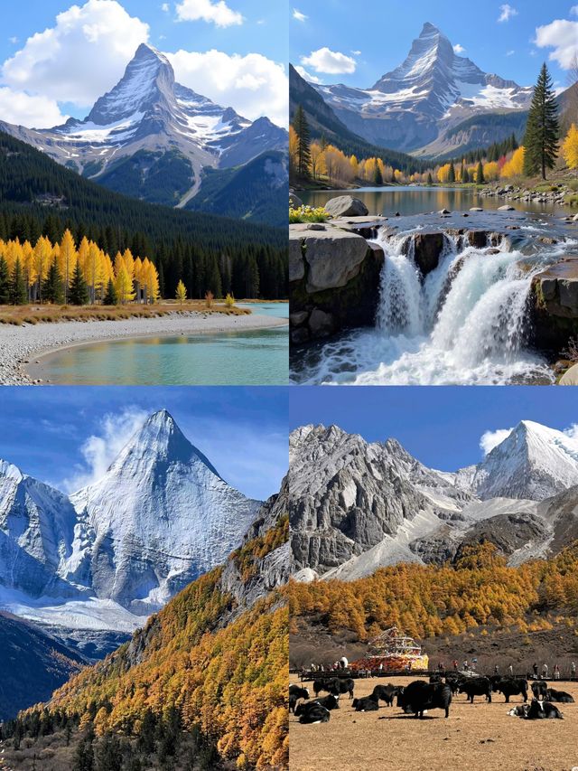 稻城亞丁｜神明遺落的藍眼淚！三神山環抱下的天堂暴走攻略