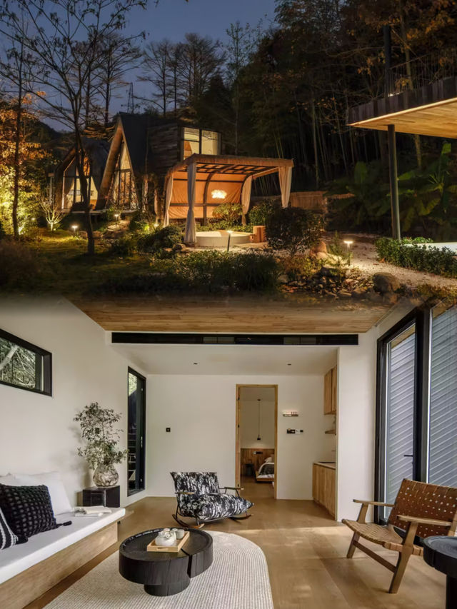 美哭了!打卡趙露思同款!竹林小屋泡湯看星 美哭了!打卡趙露思同款!竹林小屋泡湯看星