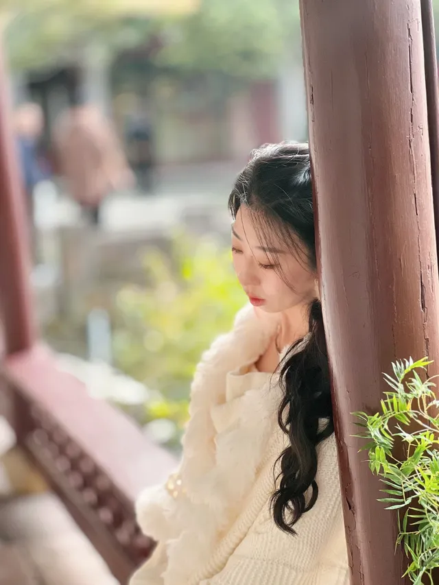 午後陽光下的天一閣真的很好拍！