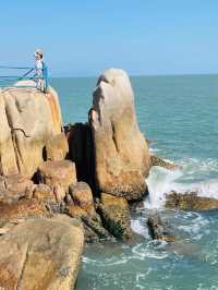 江門那琴半島｜奇石海岸藏秘境 棧道蜿蜒入畫中