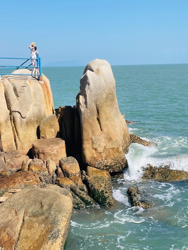 江門那琴半島｜奇石海岸藏秘境 棧道蜿蜒入畫中