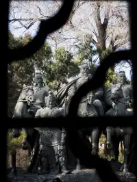 在太原晉祠，觸摸到了三千年的西周柏樹