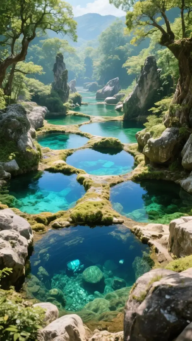 Dali Seven Dragon Maiden Pools: A Stunning Hidden Gem Deep in Cangshan Mountain!
