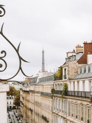 This hotel in Paris was so nice, I didn't want to leave!