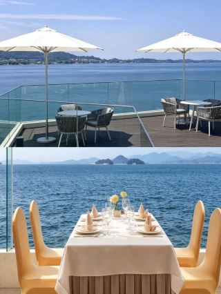 A dream hotel at Qiandao Lake, featuring infinity lake views and a dinosaur park.