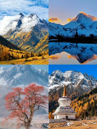 Forget Western Sichuan! This is the ultimate autumn destination for October–November, with red leaves that rival Jiuzhaigou