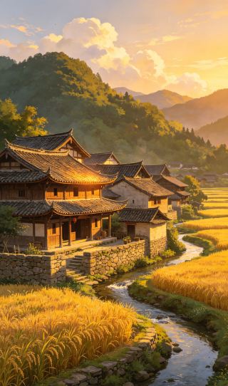 중남산 기슭에 펼쳐진 당나라풍의 전원 풍경: 시안 근교 주말 여행지로 숨겨진 보석 같은 곳.
