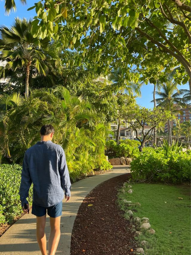 산책로가 너무 예쁜 포시즌스 인생샷 호캉스📸🤍